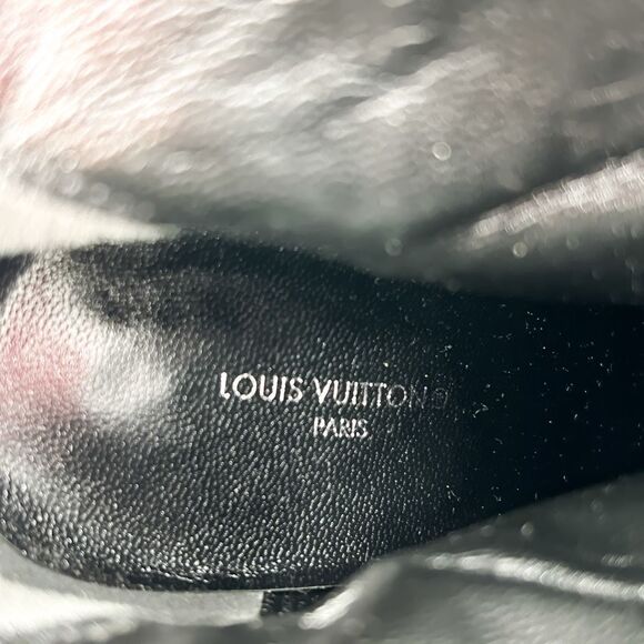 Louis Vuitton LV Monogram Afterglow Platform Leather Boots EU 37 US 7 - Picture 16 of 16